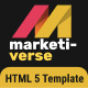 Marketi-verse - Digital Marketing Agency HTML5 website Template