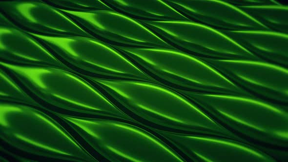 3d Abstract Green Background