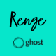 Renge - Creative Ghost Blog Theme