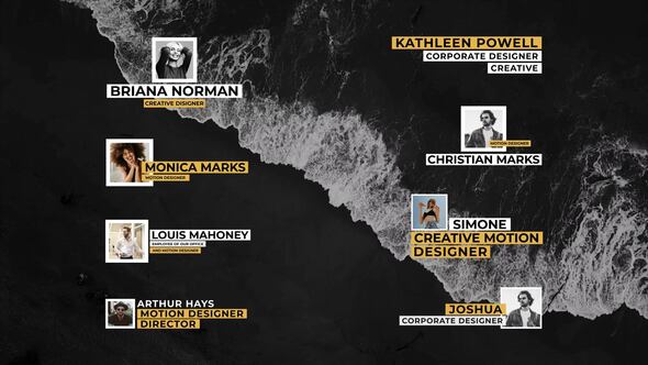 Modern Lower Thirds | After Effects Titles template preview