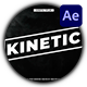 Kinetic Modern Titles - VideoHive Item for Sale