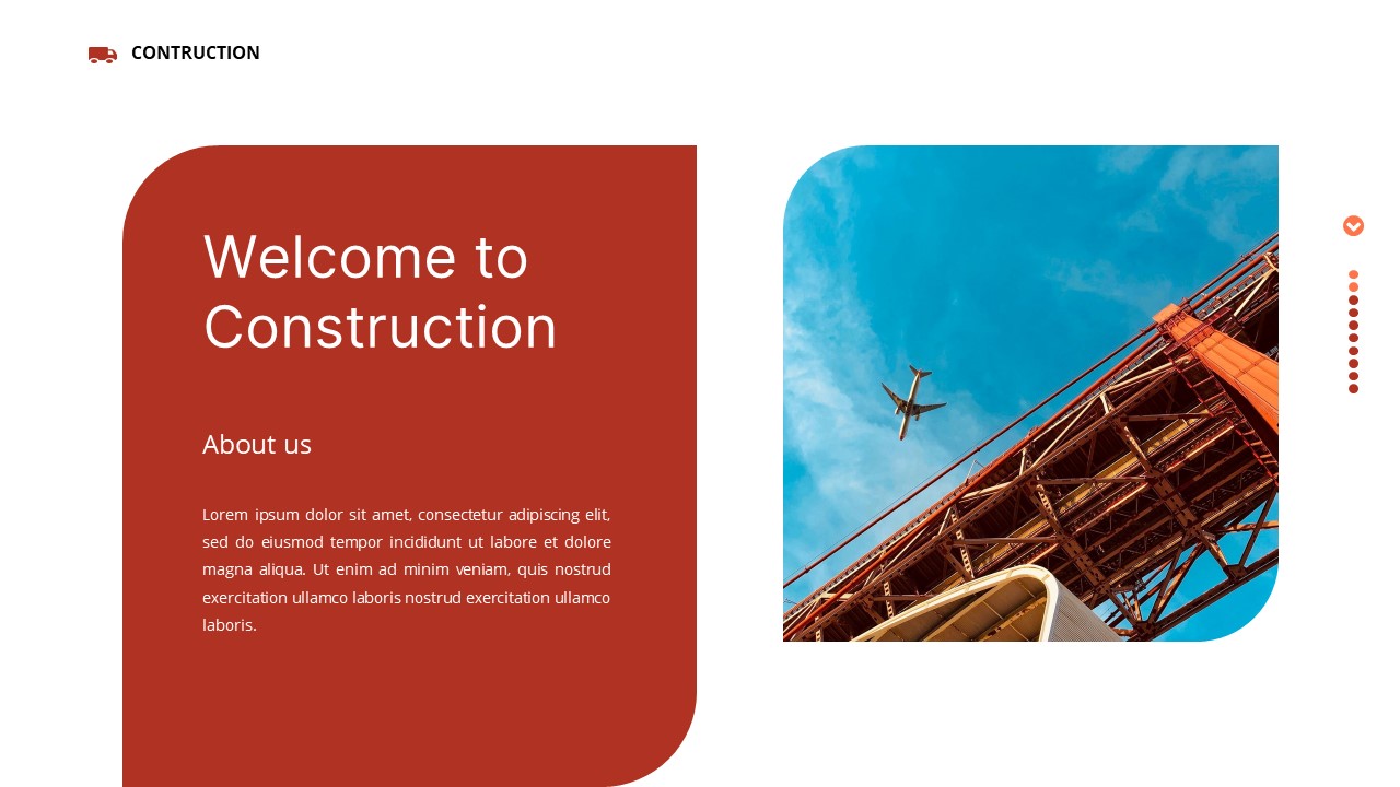 Contruction - Construction Google Slide Templates, Presentation Templates