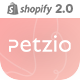 Petzio - Pet Shop & Pet Accessories Responsive Shopify 2.0 Theme