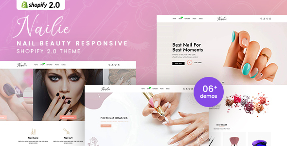 Nailie - Nail Beauty Responsive Shopify 2.0 Theme