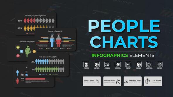 Infographic - People Charts