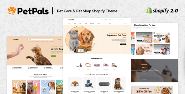 Petpals - Pet Store Shopify Theme