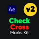 Check &amp; Cross Marks Vol.2 For After Effects - VideoHive Item for Sale