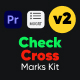 Check &amp; Cross Marks Vol.2 For Premiere Pro - VideoHive Item for Sale