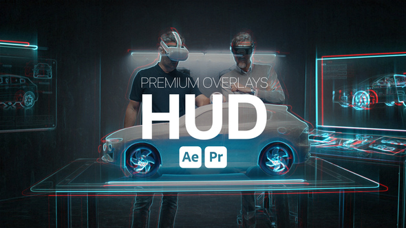 Premium Overlays HUD Elements template preview