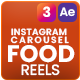 Instagram Food Reels Carousel - VideoHive Item for Sale