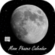 Moon Phases Calender - Lunar calendar - Check Moon Phase - Moon Phase Widget - Today Phase