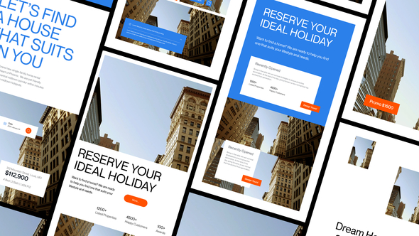 Real Estate Stories Pack Product Promo template preview