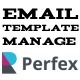 Email Template Manage Module For Perfex CRM