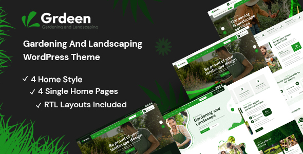 [DOWNLOAD]Grdeen - Gardening And Landscaping WordPress Theme