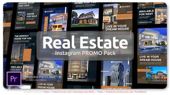 Real Estate - Instagram Promo Pack