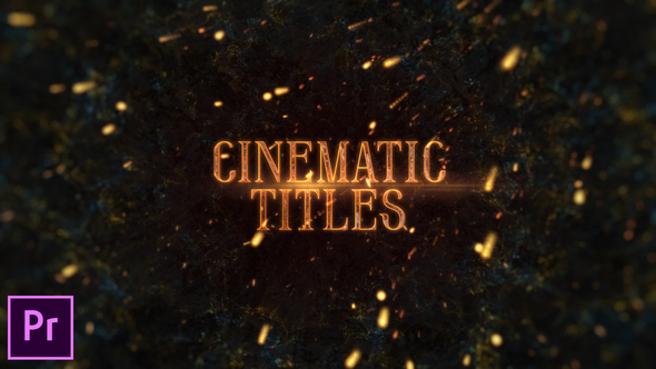 Cinematic Movie Titles - Premiere Pro