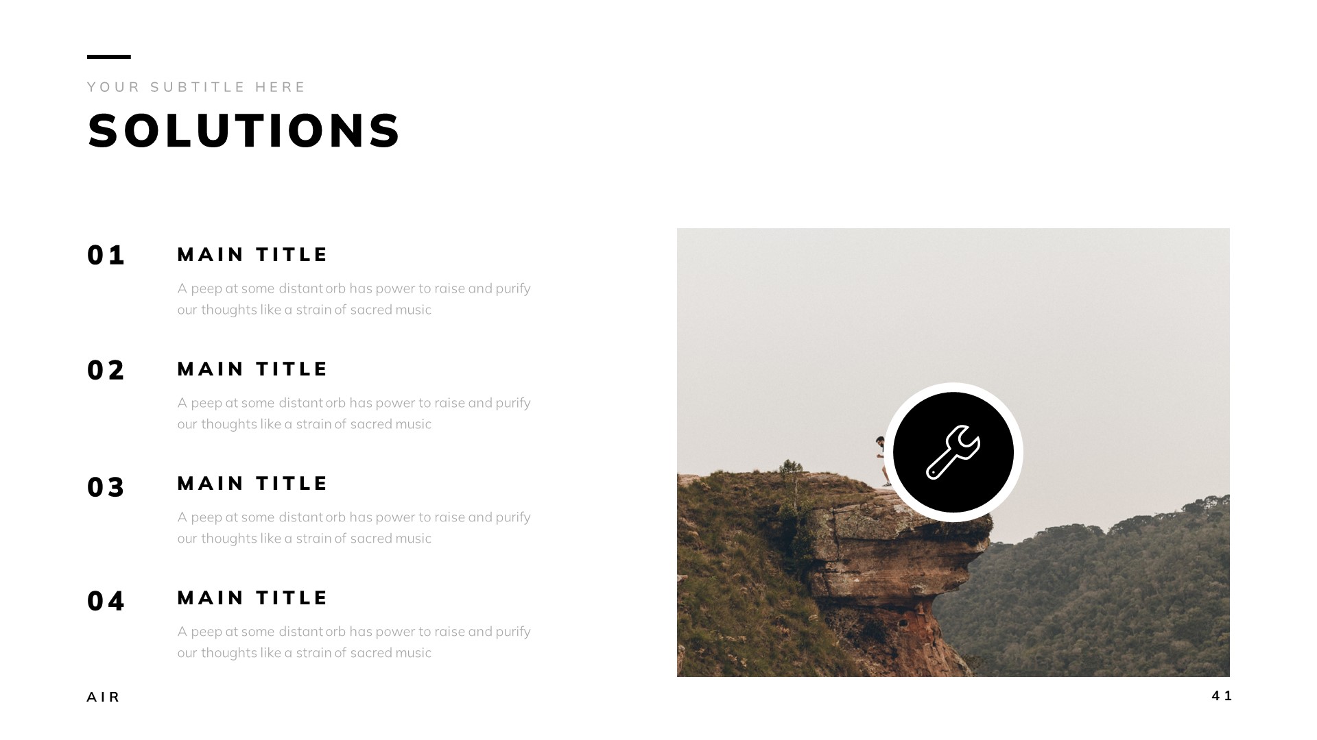 Air Minimal Keynote Template, Presentation Templates | GraphicRiver