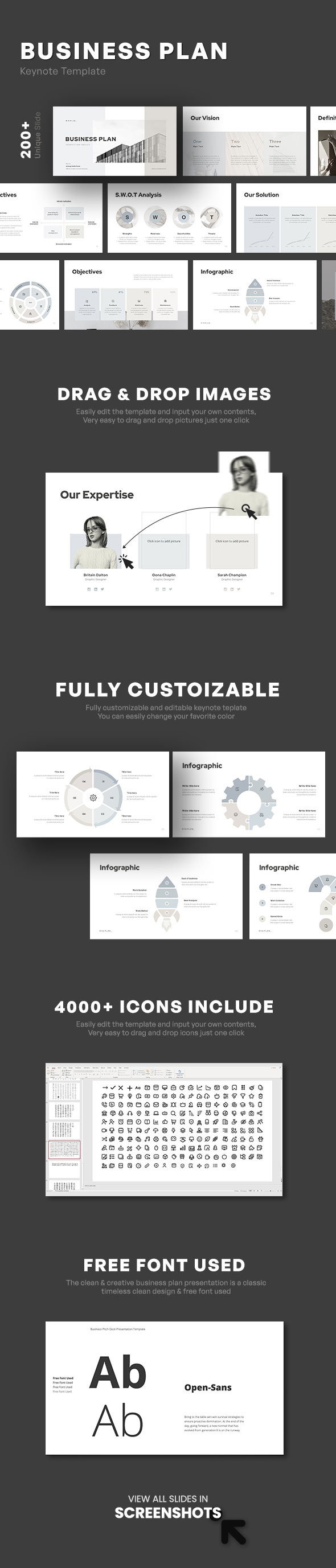 Business Plan Keynote Template