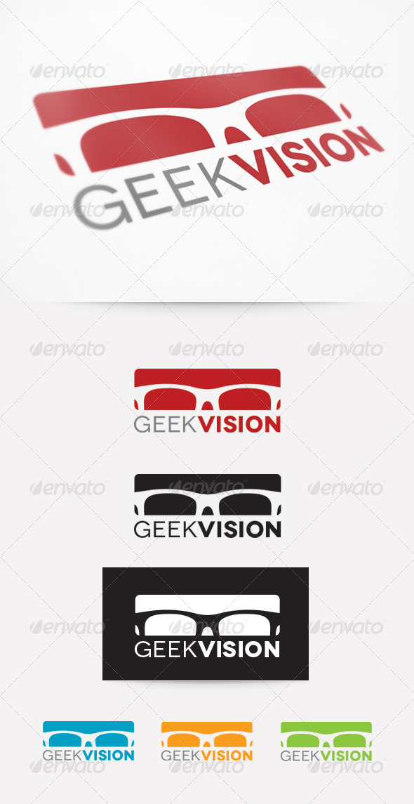 Geek Vision Logo - Objects Logo Templates