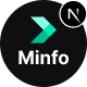 Minfo - Tailwind Personal Resume NextJS Template
