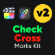 Check &amp; Cross Marks Vol.2 For Final Cut Pro X - VideoHive Item for Sale