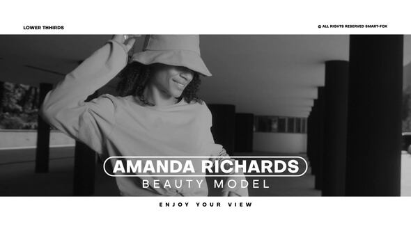 Lower Thirds / After Effects Titles template preview