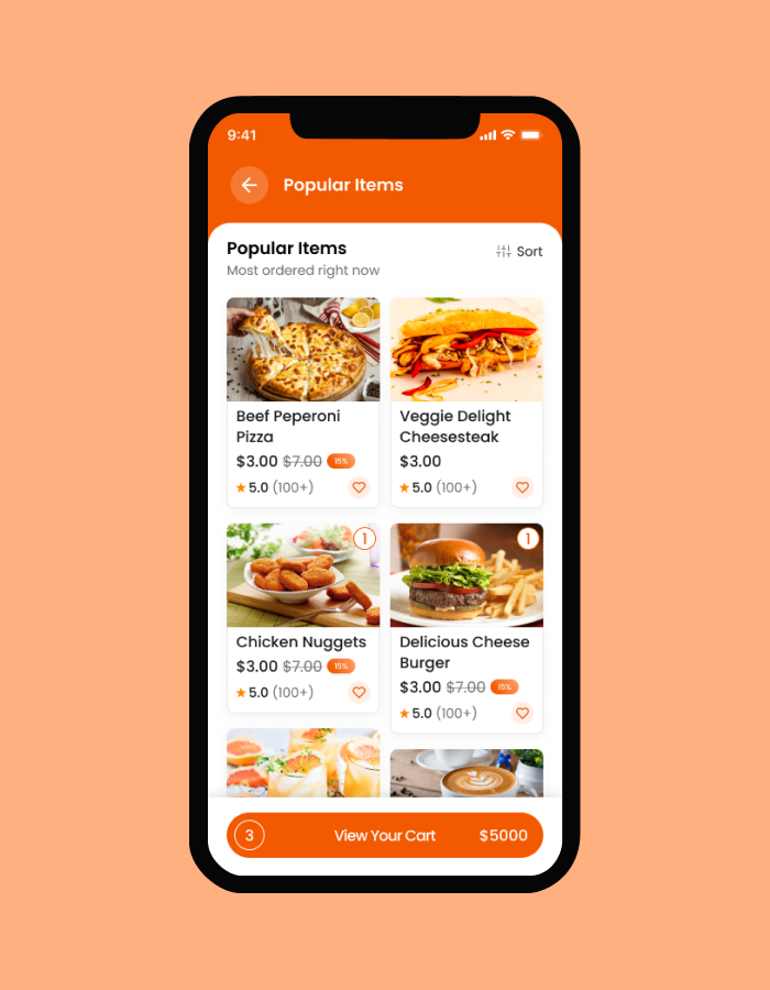 Food Table-QR Code Restaurant & Online Food Ordering Flutter App UI Kit ...