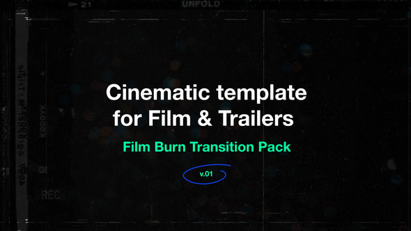 Film Burn Transition Pack 01