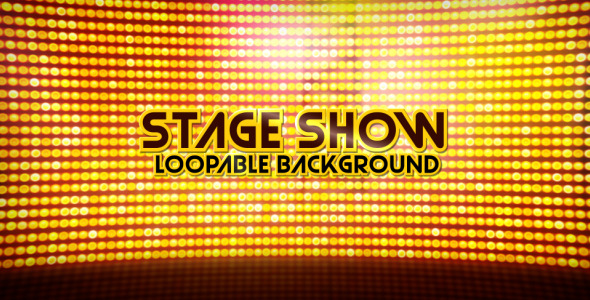 Stage Show Loopable Background by masterdot | VideoHive