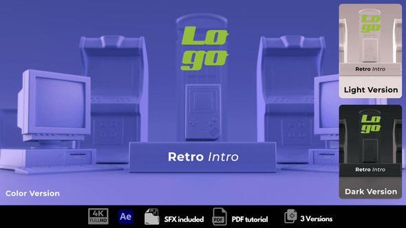 Retro Logo Logo Stings template preview