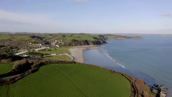 The Picturesque Aerial Views of the Cornish Coastline in the UK alt