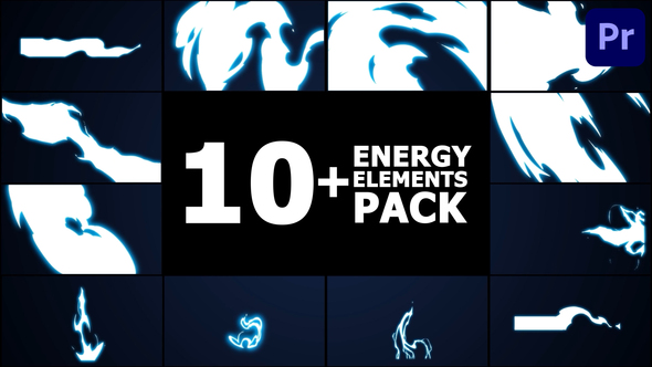Energy Elements Pack | Premiere Pro MOGRT