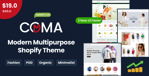 COMA - Modern Multipurpose Shopify Theme OS 2.0