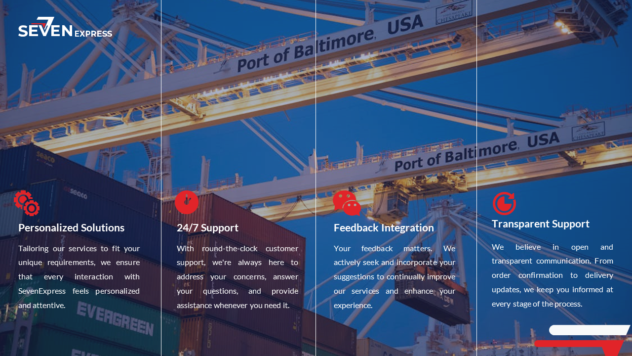 SevenExpress - Delivery Company Keynote Presentation Template ...