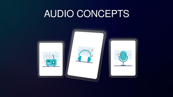 Audio Concepts Elements template preview