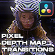 Pixel Depth Map Transitions | DaVinci Resolve - VideoHive Item for Sale