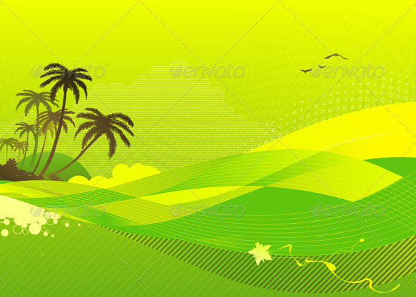 Summer Concept - Backgrounds Decorative
