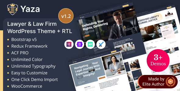 [DOWNLOAD]Yaza - Law Firm & Legal Services Elementor WordPress Theme