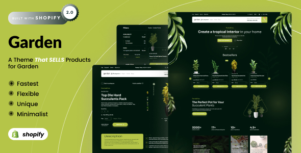 [DOWNLOAD]Garden - Shopify 2.0 eCommerce Theme