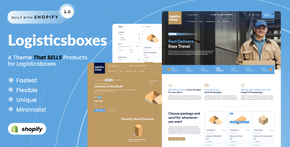 Logistics Boxes - Transport Shopify 2.0 Theme