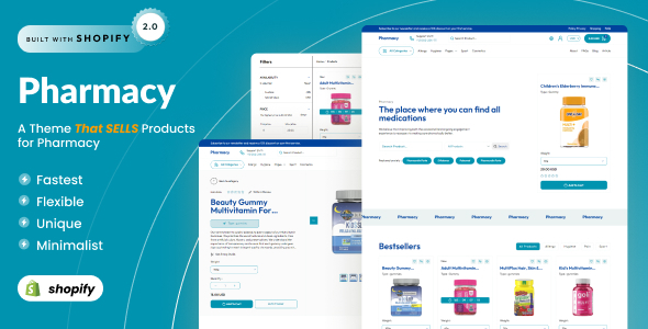 Pharmacy - Medical & Clinic Shopify 2.0 Theme