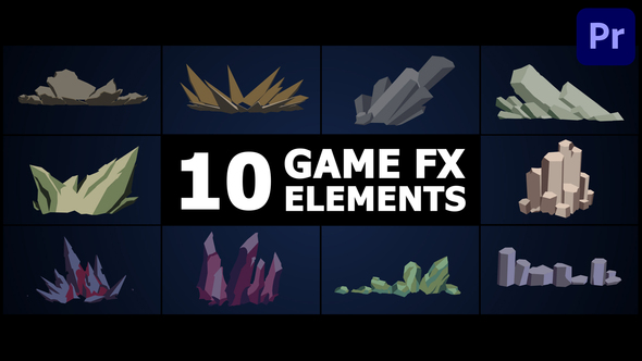 Game FX Elements | Premiere Pro MOGRT