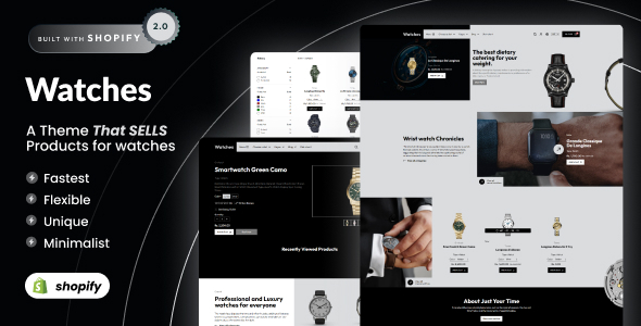 [DOWNLOAD]Watches - Luxury Watches & Jewelry Store Shopify 2.0 Theme