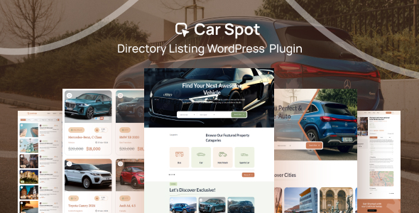 [DOWNLOAD]CarSpot - Car Directory Listing WordPress Plugin