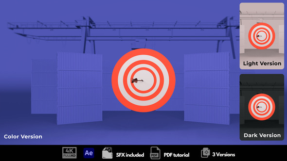 The Shipping Professional Logo Stings template preview