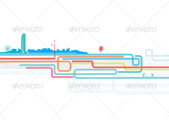 Urban Background - Conceptual Vectors