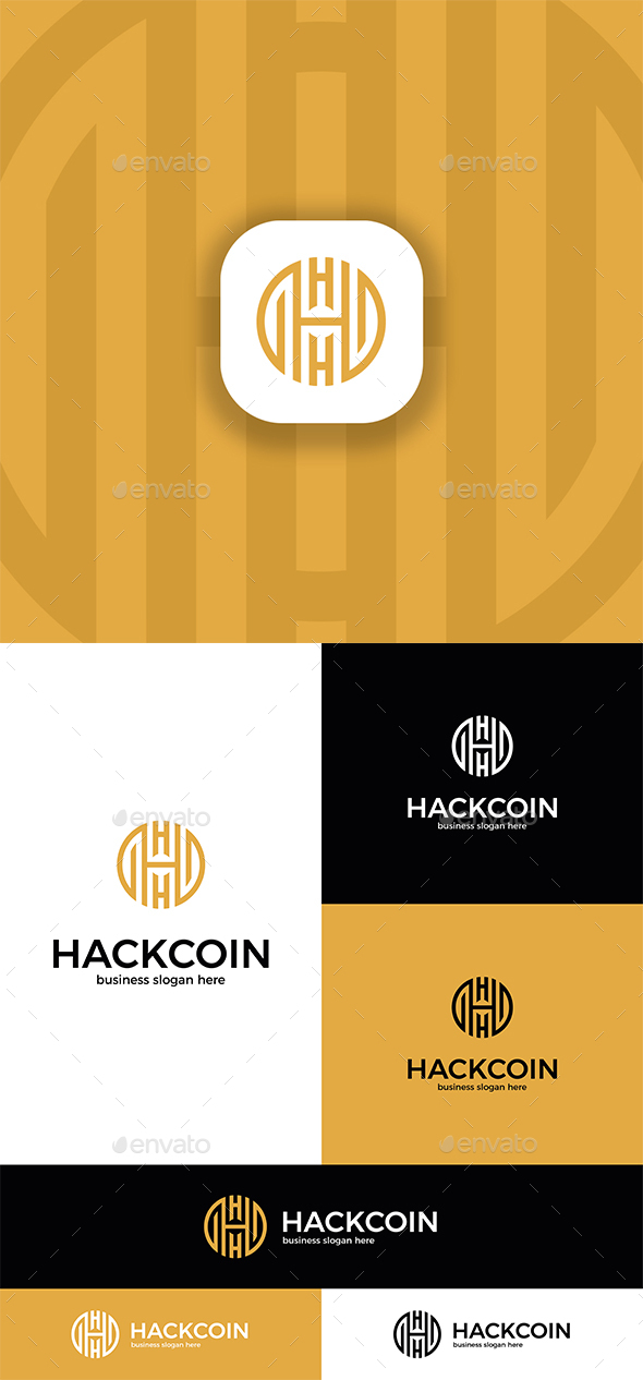 Hack Coin Logo H Letter