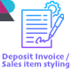 Deposit Invoice and Sales Item Customization Module for Perfex CRM