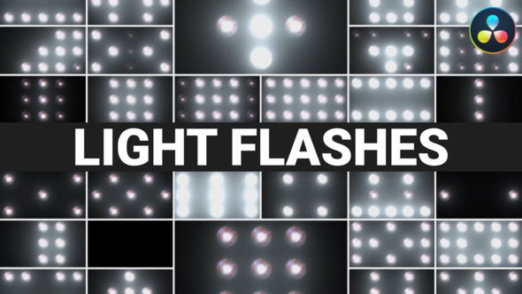 Light Flashes for DaVinci Resolve