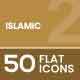 Islamic Flat Multicolor Icons